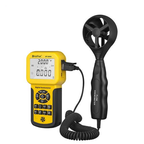 เครื่องวัดความเร็วลม holdpeak hp-846a